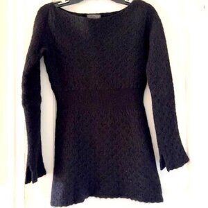 Classic Alpaca Jeanette Sweater Dress/ Tunic Sweater 100% Peruvian Baby Alpaca